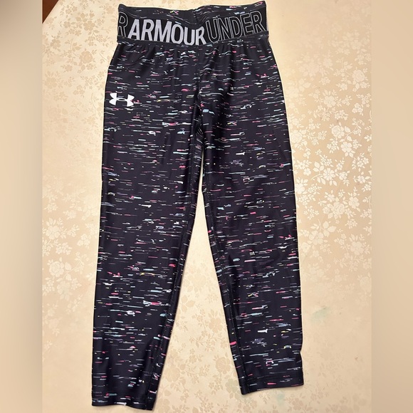 Under Armour MultiColored Leggings for Girls - Picture 1 of 1